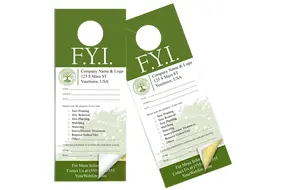 Carbonless Door Hangers