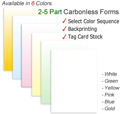 Carbonless Forms - Print Custom Business Forms